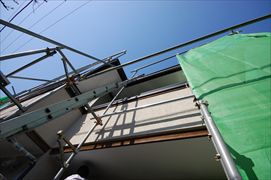 神奈川県鎌倉市Ｋ様邸 屋根外壁修理･外壁塗装 施工前