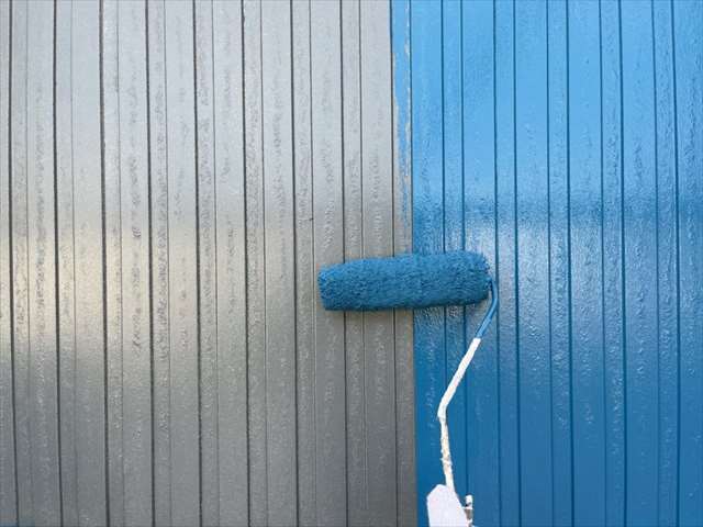 茅ヶ崎市M様邸 屋根塗装･外壁塗装･バルコニー防水工事 施工中